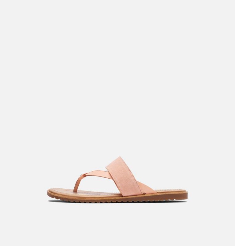 Sorel Kadın Ella™ Flip Flat - Sandalet Pembe - 291-QIJUSF